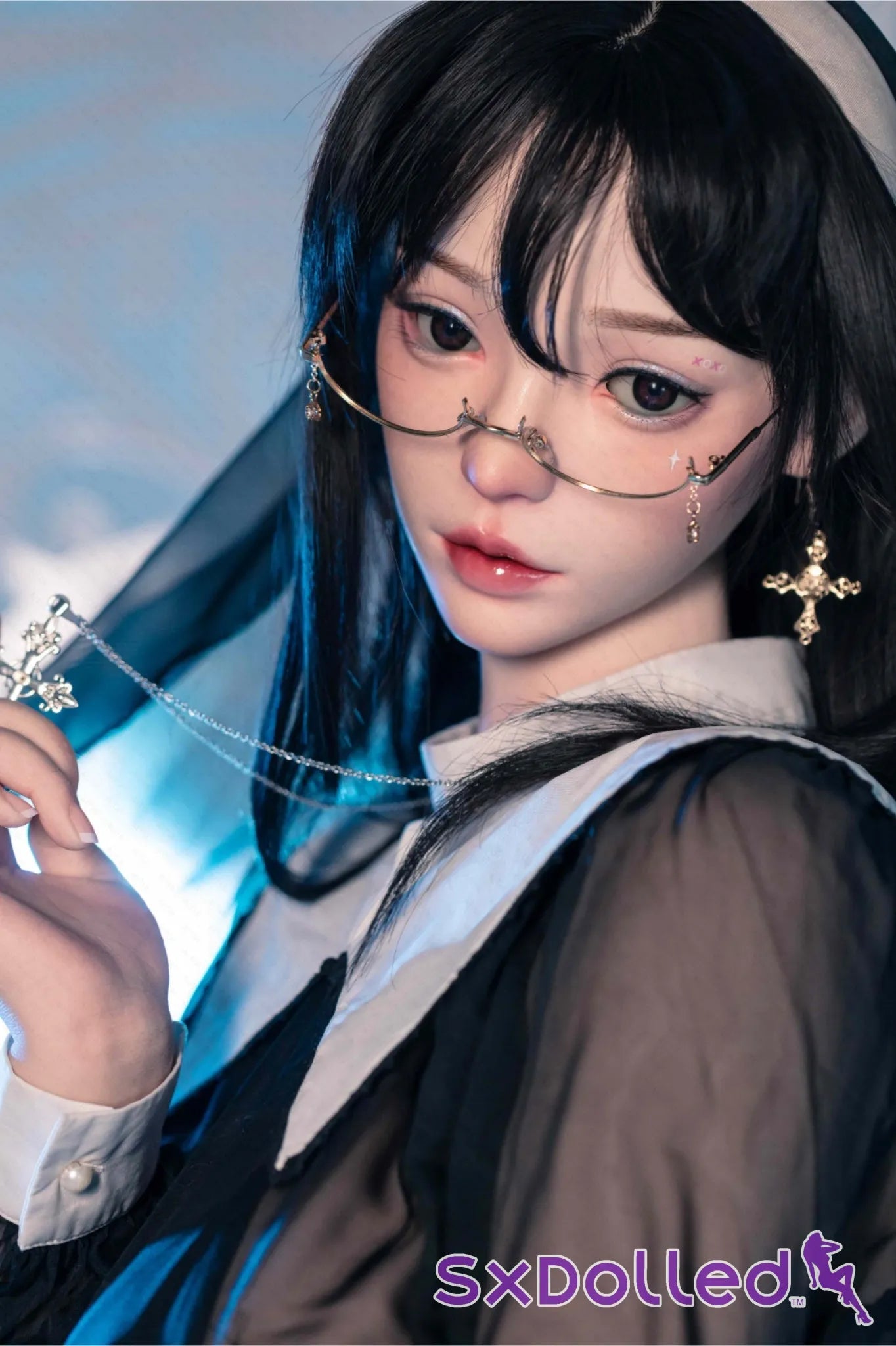 Hinari (H-Cup) (168cm) | Pear Cosplay Japanese Nun Sex Doll | AITIA H-Cup / 168cm / Black Sex Doll