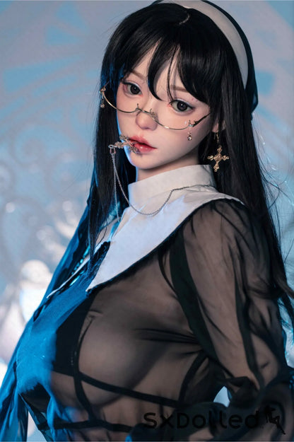 Hinari (H-Cup) (168cm) | Pear Cosplay Japanese Nun Sex Doll | AITIA H-Cup / 168cm / Black Sex Doll