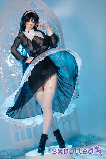 Hinari (H-Cup) (168cm) | Pear Cosplay Japanese Nun Sex Doll | AITIA H-Cup / 168cm / Black Sex Doll