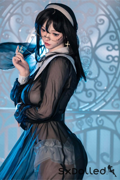 Hinari (H-Cup) (168cm) | Pear Cosplay Japanese Nun Sex Doll | AITIA H-Cup / 168cm / Black Sex Doll