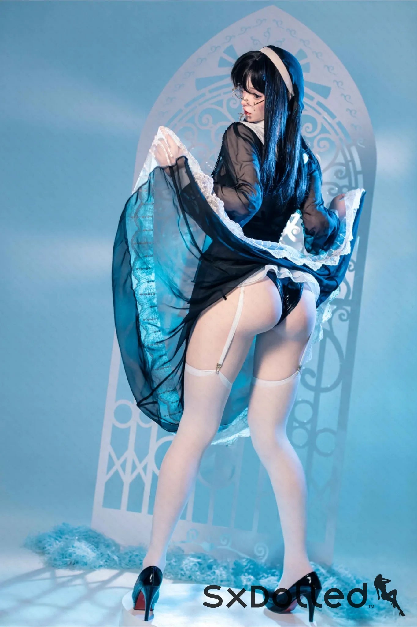 Hinari (H-Cup) (168cm) | Pear Cosplay Japanese Nun Sex Doll | AITIA H-Cup / 168cm / Black Sex Doll