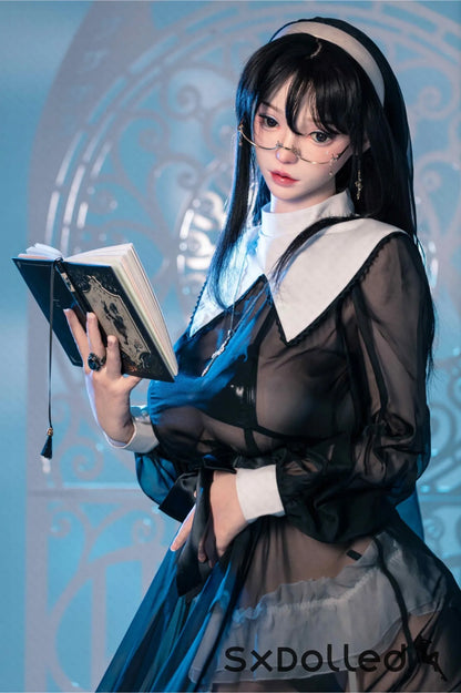 Hinari (H-Cup) (168cm) | Pear Cosplay Japanese Nun Sex Doll | AITIA H-Cup / 168cm / Black Sex Doll