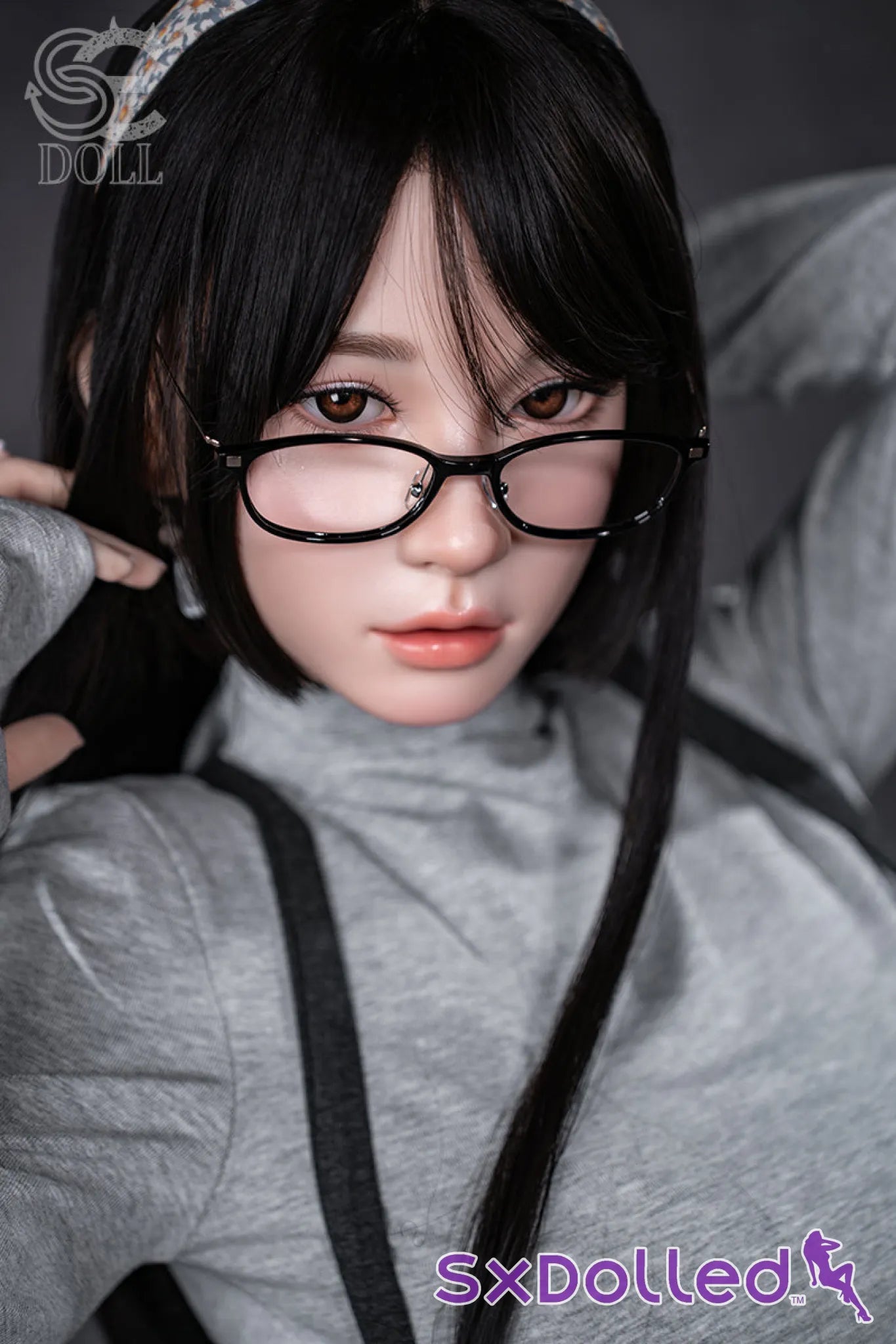 Hinata.A (A-Cup) (153cm) | Asian Receptionist Sex Doll | SE Doll - A-Cup / 153cm / Brunette - Sex Doll