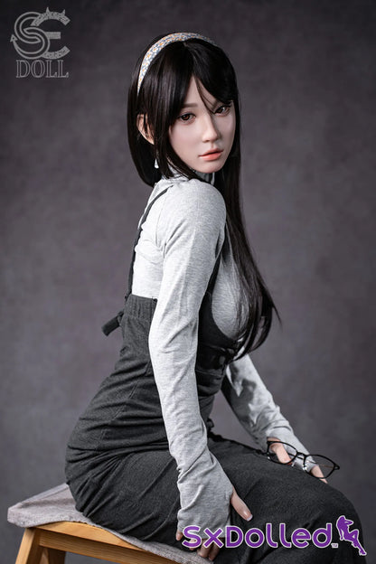 Hinata.A (A-Cup) (153cm) | Asian Receptionist Sex Doll | SE Doll - A-Cup / 153cm / Brunette - Sex Doll