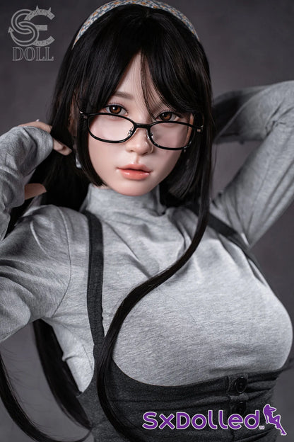 Hinata.A (A-Cup) (153cm) | Asian Receptionist Sex Doll | SE Doll - A-Cup / 153cm / Brunette - Sex Doll