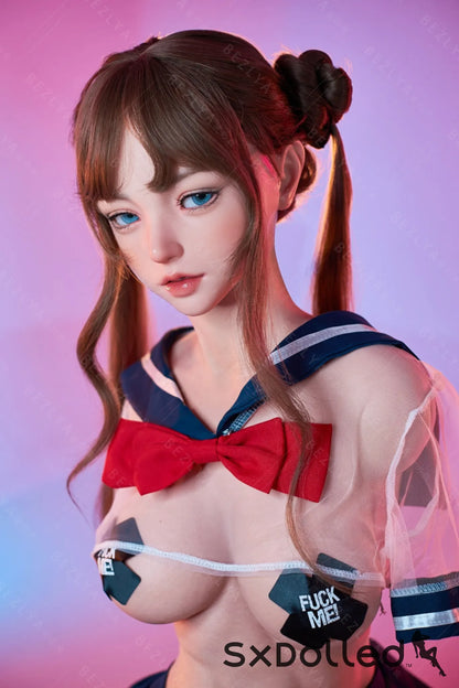 Ibuki (G-Cup) (98cm) | School Uniform Cosplay Sex Doll Torso | AITIA G-Cup / 98cm / Brunette Sex Torso