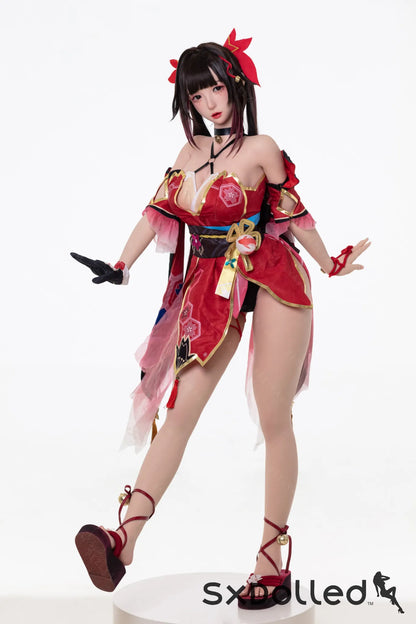 Ichika (K-Cup) (155cm) | Japanese Ninja Cosplay Sex Doll | AITIA K-Cup / 155cm / Brunette Sex Doll