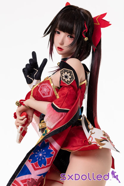 Ichika (K-Cup) (155cm) | Japanese Ninja Cosplay Sex Doll | AITIA K-Cup / 155cm / Brunette Sex Doll