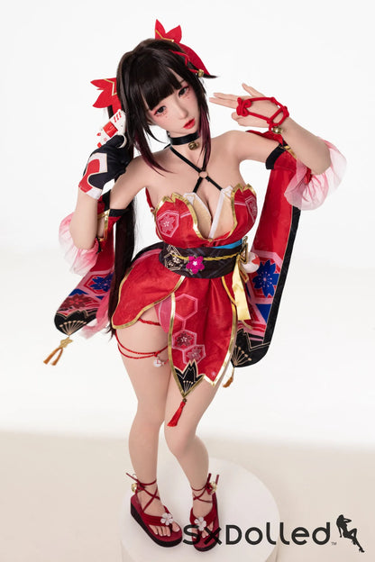 Ichika (K-Cup) (155cm) | Japanese Ninja Cosplay Sex Doll | AITIA K-Cup / 155cm / Brunette Sex Doll