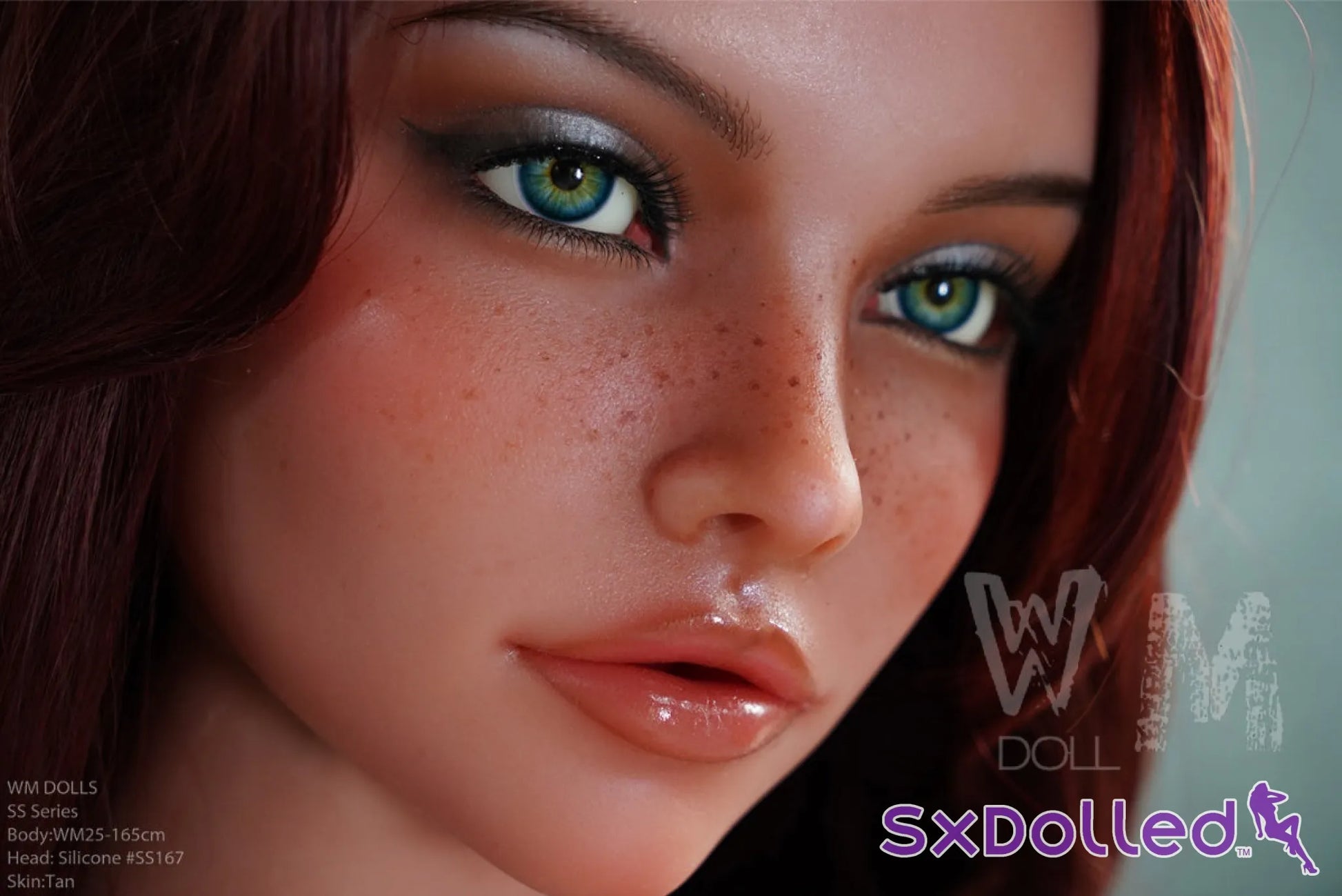 Inez (F-Cup) (165cm) | Freckled Brunette Latina Sex Doll | WM Doll F-Cup / 165cm / Brunette Sex Doll