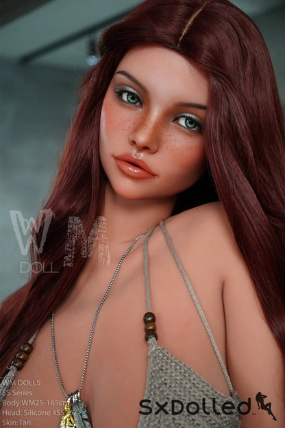 Inez (F-Cup) (165cm) | Freckled Brunette Latina Sex Doll | WM Doll F-Cup / 165cm / Brunette Sex Doll