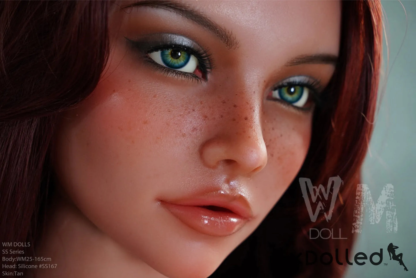 Inez (F-Cup) (165cm) | Freckled Brunette Latina Sex Doll | WM Doll F-Cup / 165cm / Brunette Sex Doll