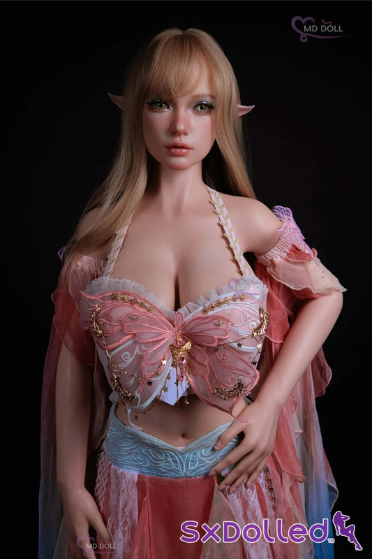 Iris B (H-Cup) (168cm) | Big Breasted Blonde Elf Sex Doll | MD Doll H-Cup / 168cm / Blonde Sex Doll