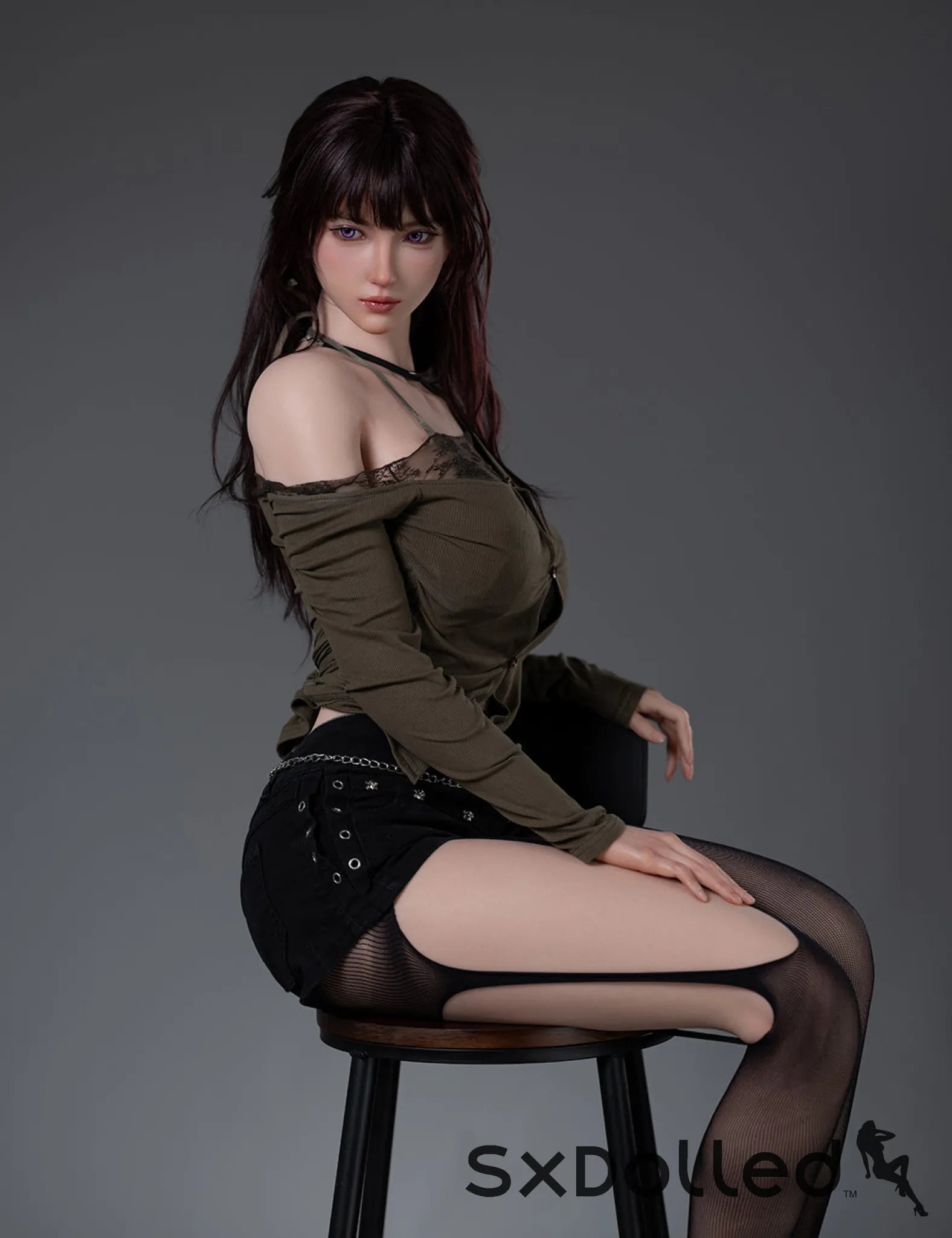 Iris C (F-Cup) (168cm) | Sweet Soft Faced Sex Doll | Top CY Doll F-Cup / 168cm / Brunette Sex Doll