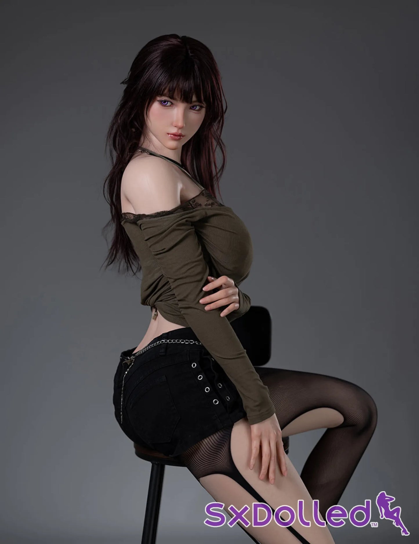 Iris C (F-Cup) (168cm) | Sweet Soft Faced Sex Doll | Top CY Doll F-Cup / 168cm / Brunette Sex Doll