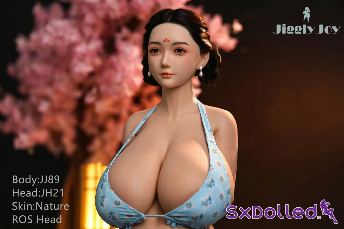 Isla A (P-Cup) (104cm) | Huge Breasts Sex Doll Torso | JigglyJoy - P-Cup / 104cm / Brunette - Sex Torso
