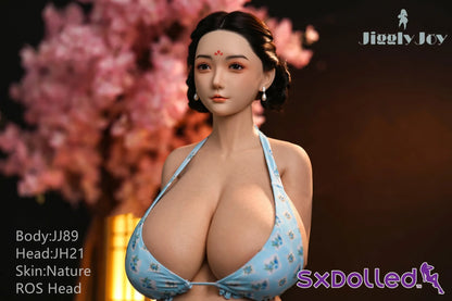 Isla A (P-Cup) (104cm) | Huge Breasts Sex Doll Torso | JigglyJoy - P-Cup / 104cm / Brunette - Sex Torso