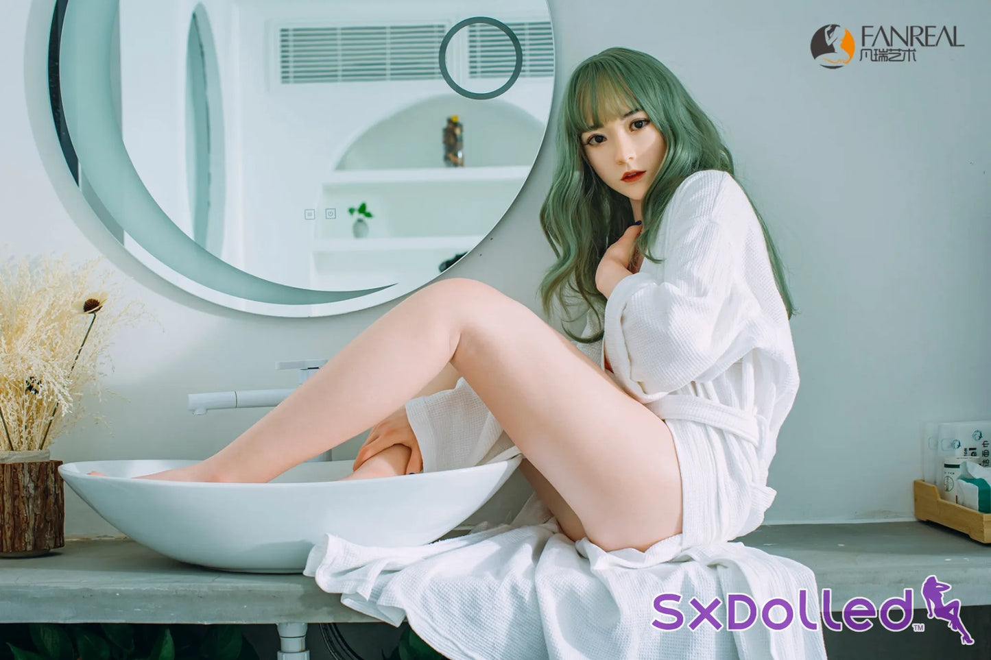 Ismeline (B-Cup) (158cm) | Sex Doll B-Cup / 158cm / Green Sex Doll
