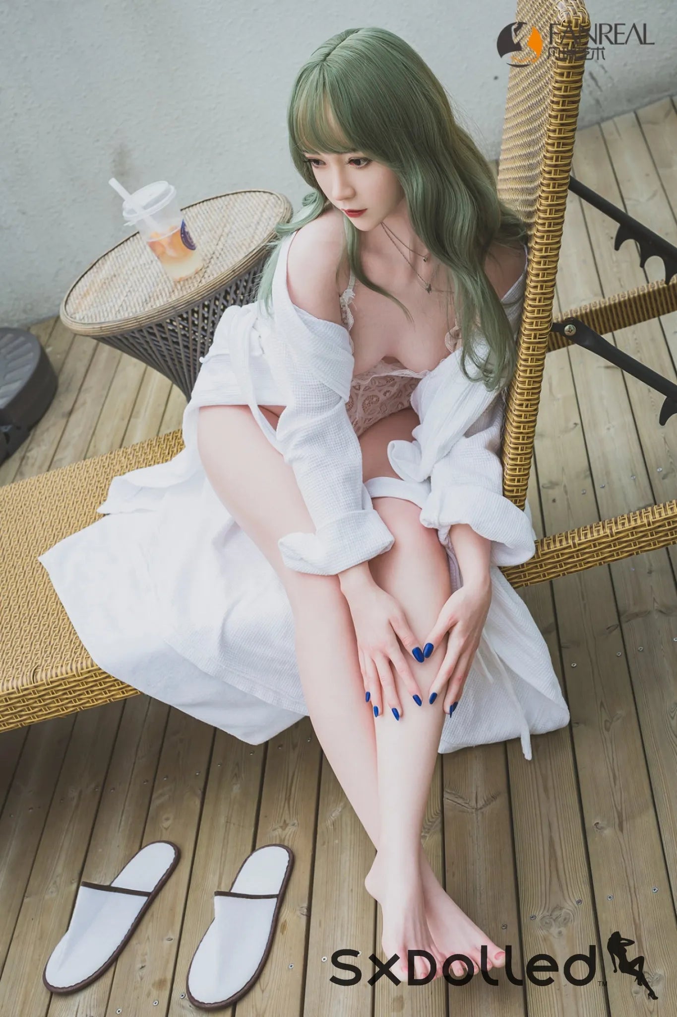 Ismeline (B-Cup) (158cm) | Sex Doll B-Cup / 158cm / Green Sex Doll