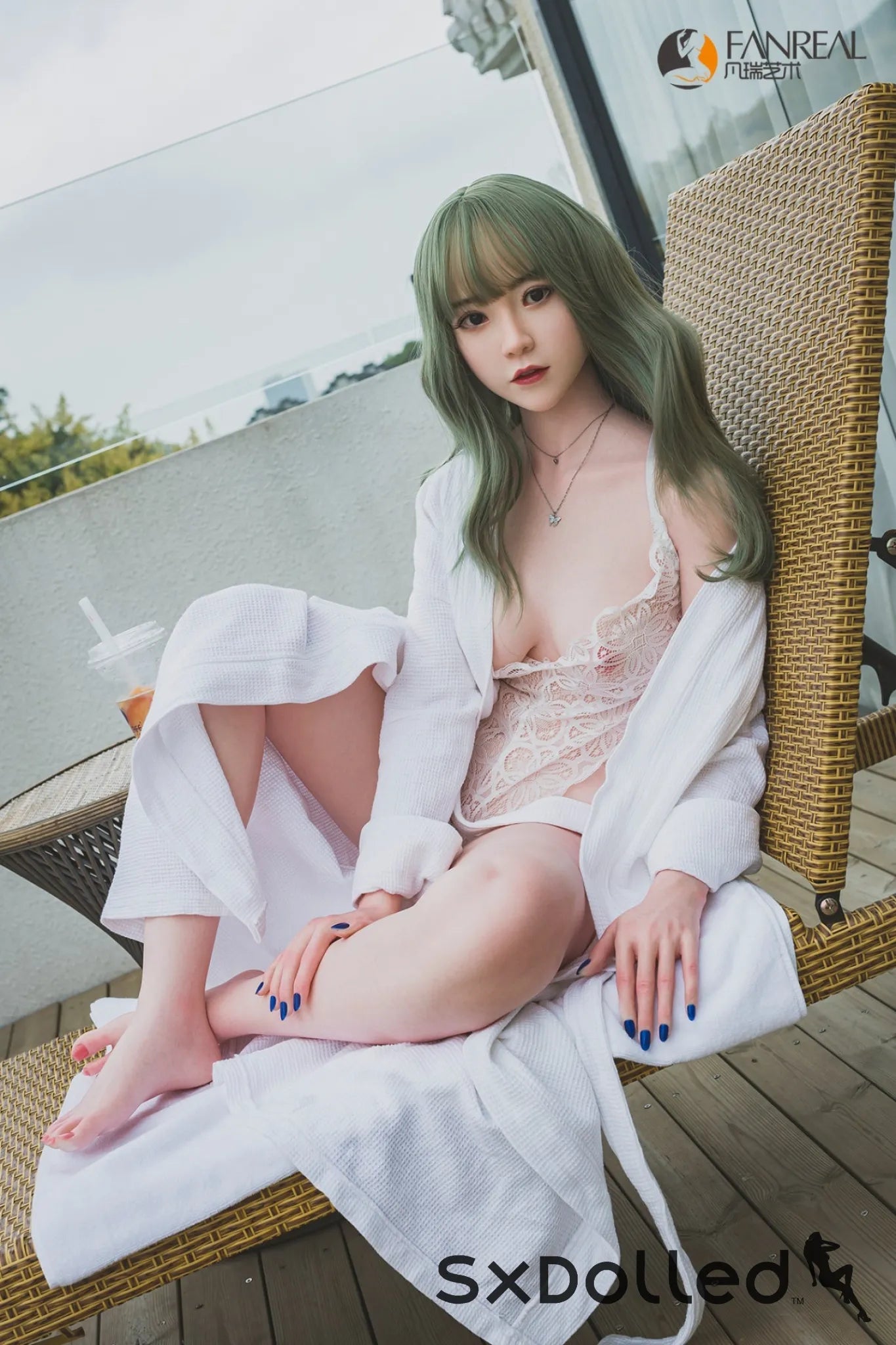 Ismeline (B-Cup) (158cm) | Sex Doll B-Cup / 158cm / Green Sex Doll