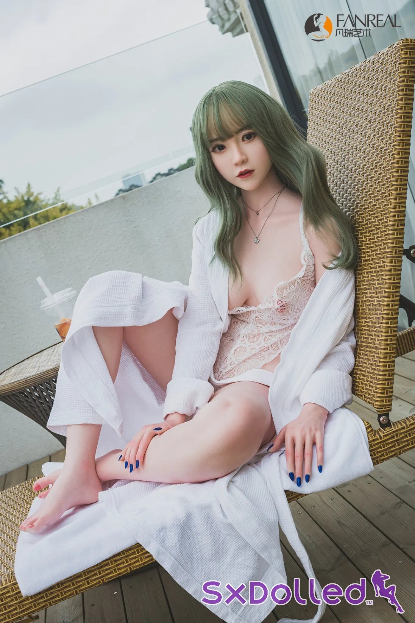 Ismeline (B-Cup) (158cm) | Sex Doll B-Cup / 158cm / Green Sex Doll