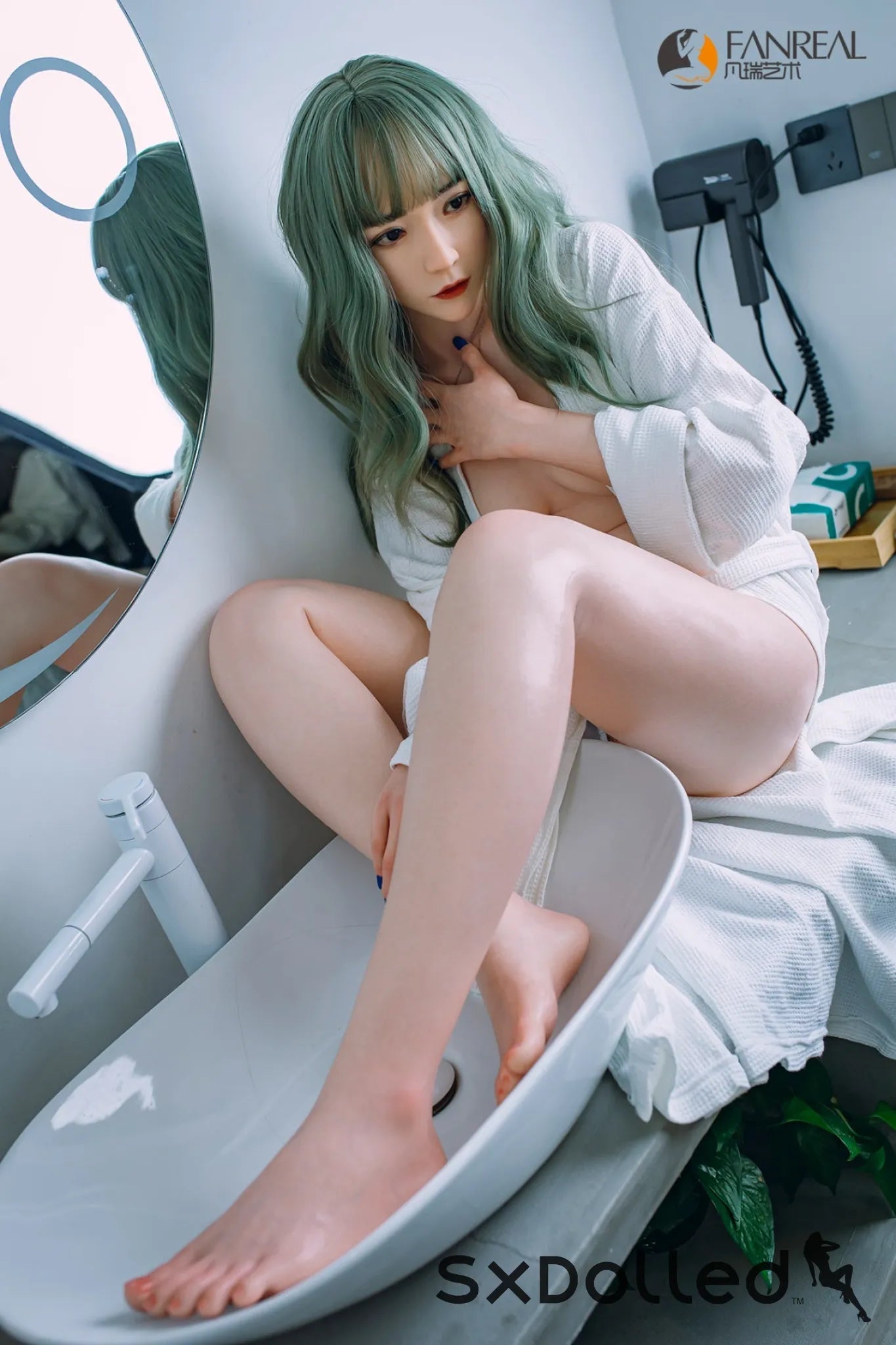 Ismeline (B-Cup) (158cm) | Sex Doll B-Cup / 158cm / Green Sex Doll