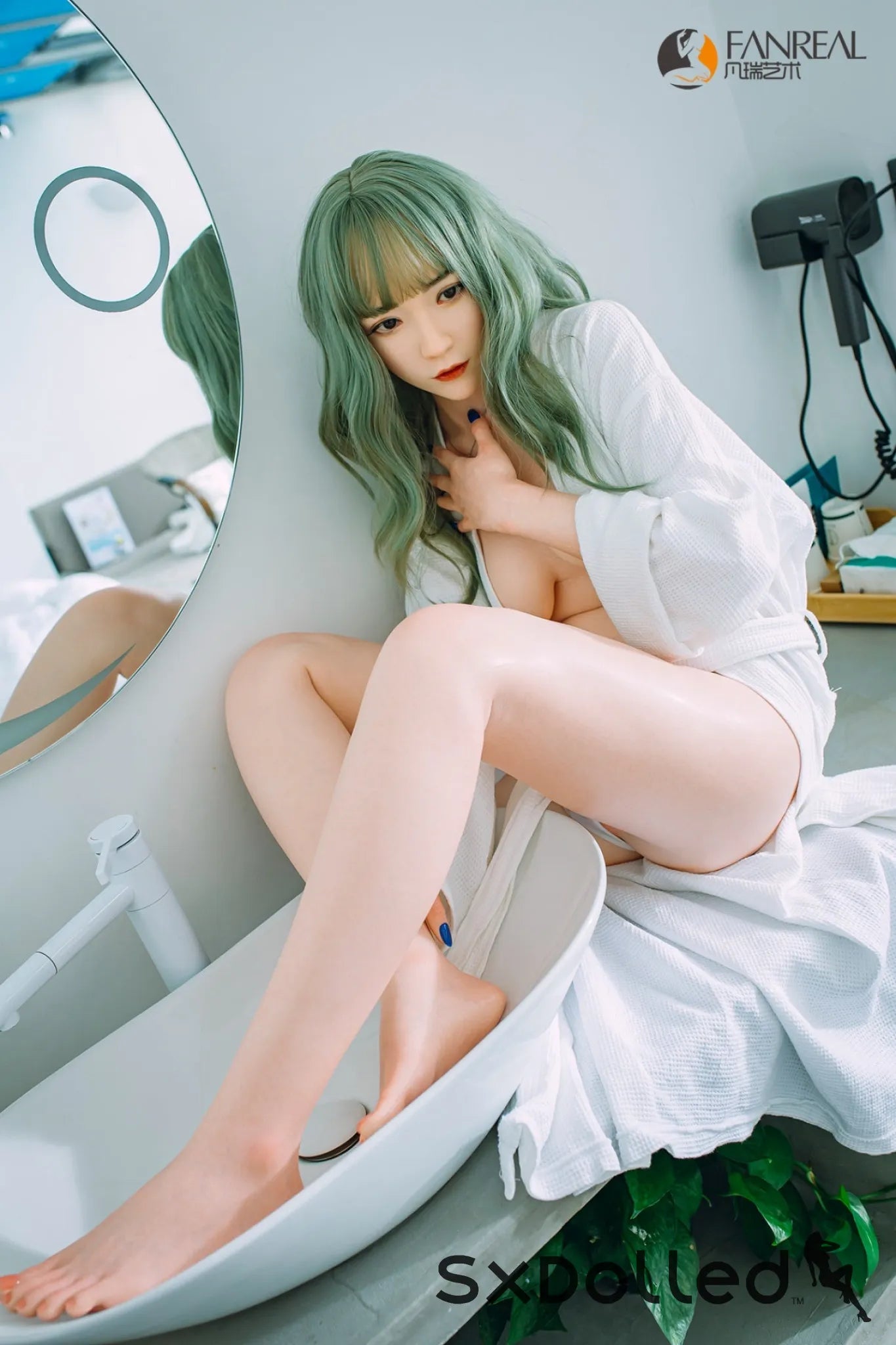 Ismeline (B-Cup) (158cm) | Sex Doll B-Cup / 158cm / Green Sex Doll