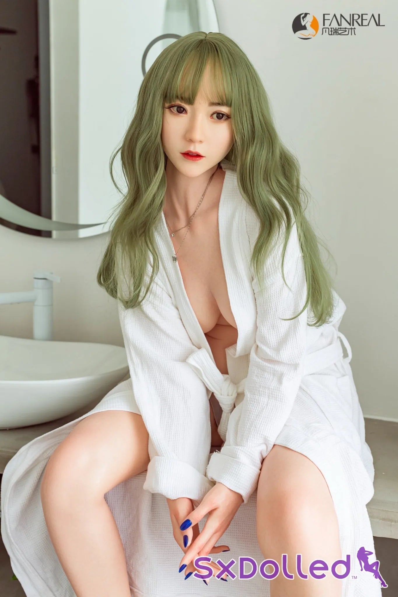 Ismeline (B-Cup) (158cm) | Sex Doll B-Cup / 158cm / Green Sex Doll