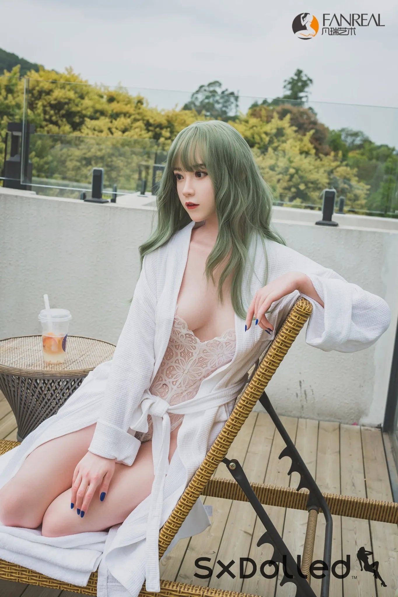 Ismeline (B-Cup) (158cm) | Sex Doll B-Cup / 158cm / Green Sex Doll