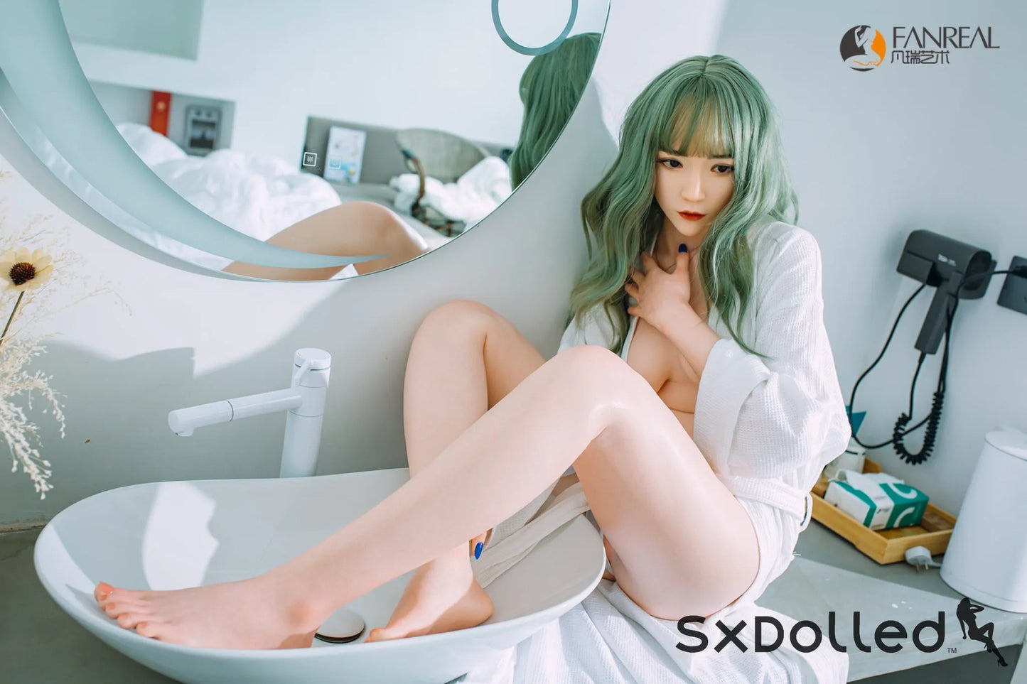 Ismeline (B-Cup) (158cm) | Sex Doll B-Cup / 158cm / Green Sex Doll