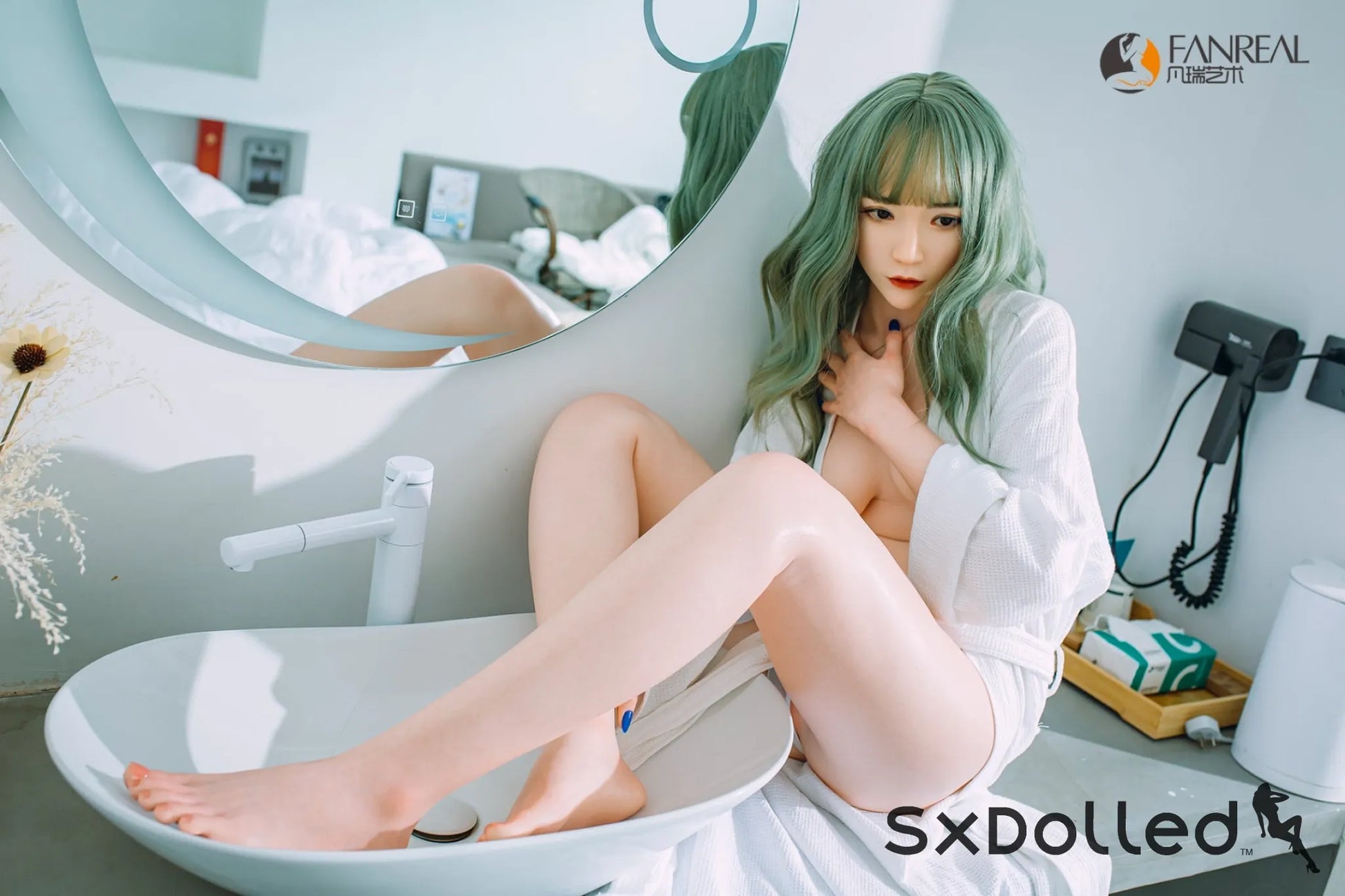 Ismeline (B-Cup) (158cm) | Sex Doll B-Cup / 158cm / Green Sex Doll