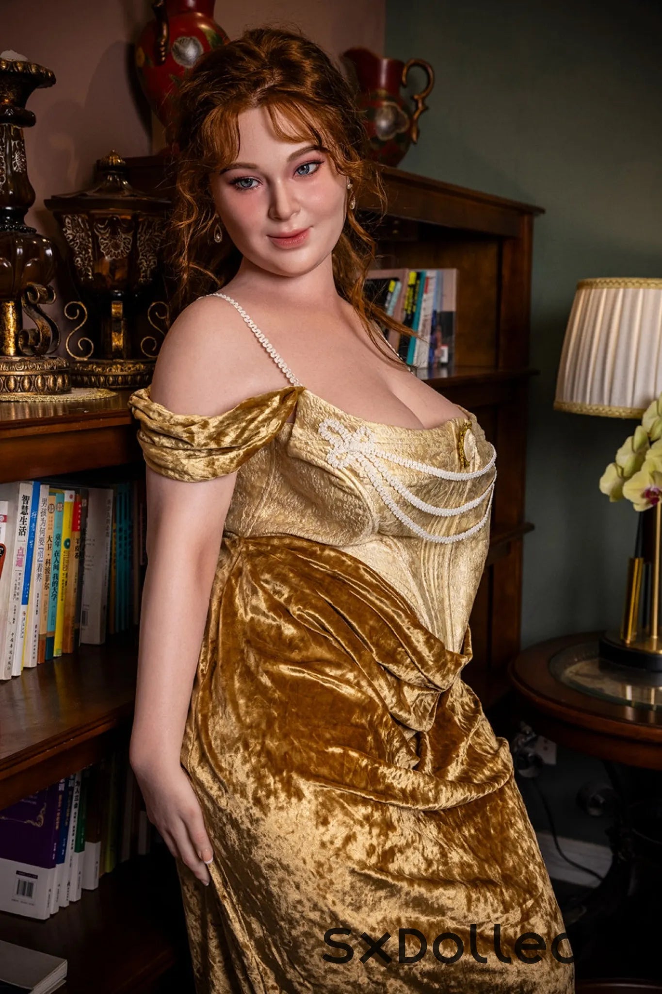 Ivory A (H-Cup) (161cm) | Happy Mature BBW Sex Doll | Starpery H-Cup / 161cm / Brunette Sex Doll