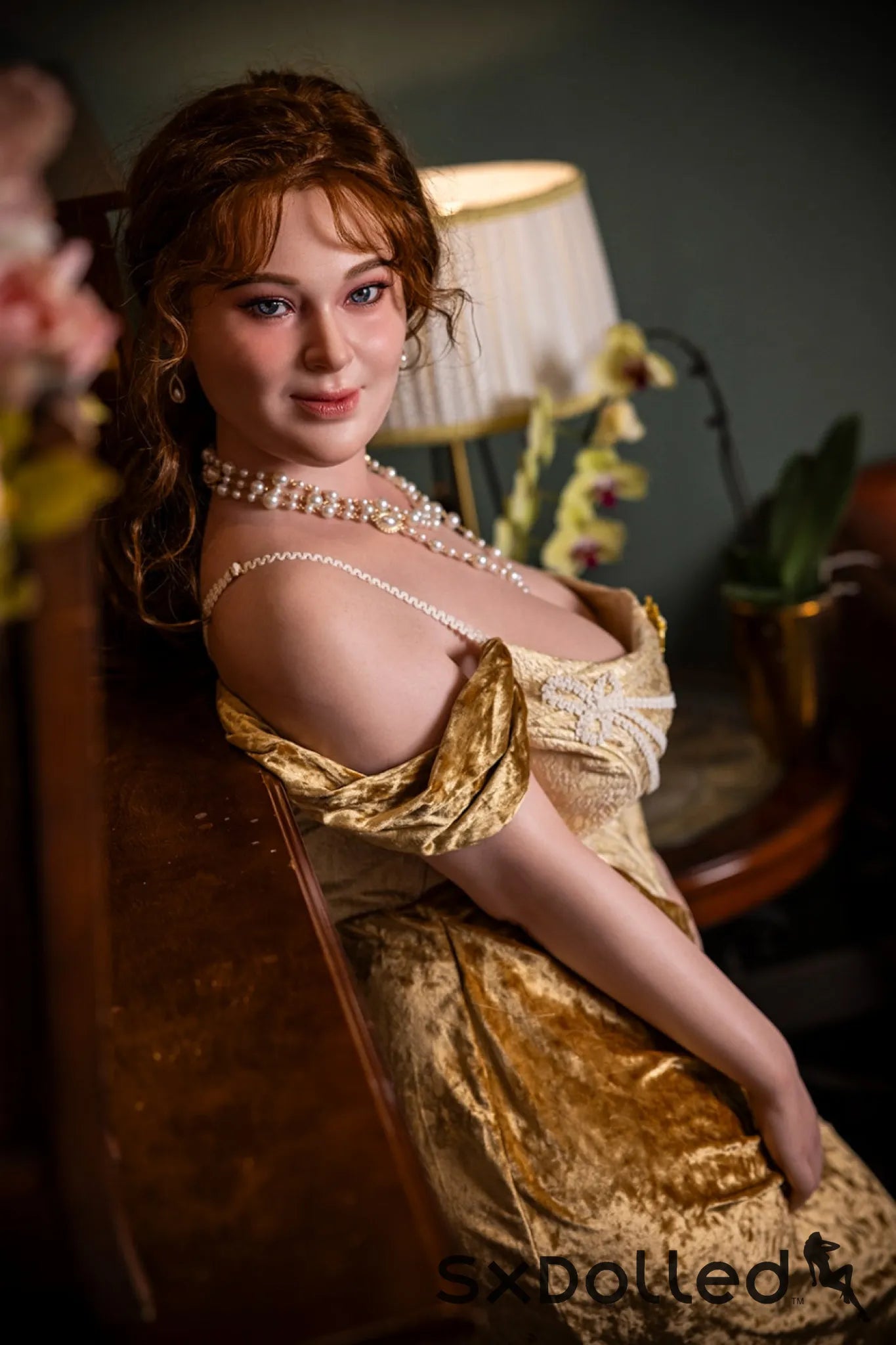 Ivory A (H-Cup) (161cm) | Happy Mature BBW Sex Doll | Starpery H-Cup / 161cm / Brunette Sex Doll