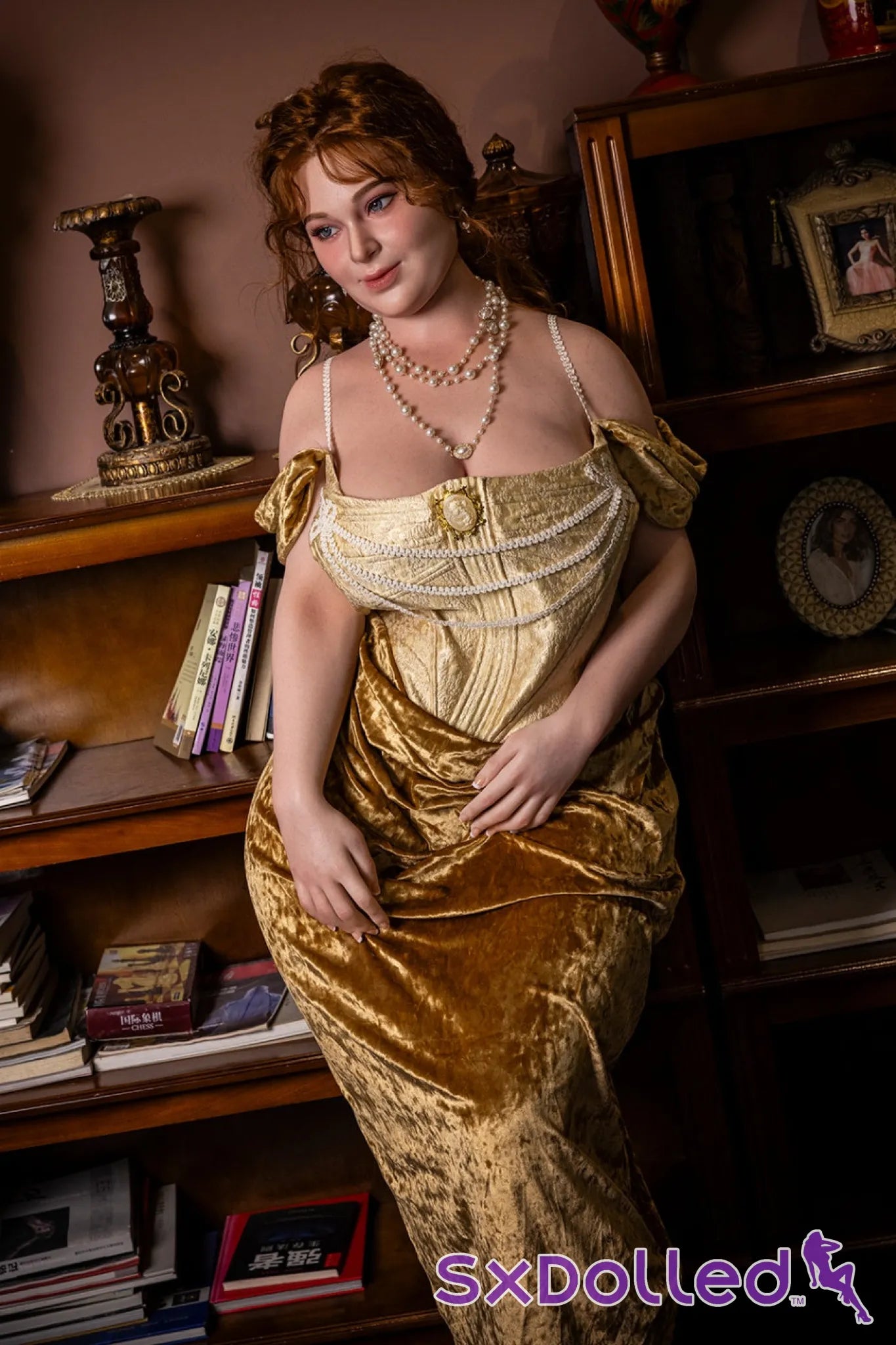 Ivory A (H-Cup) (161cm) | Happy Mature BBW Sex Doll | Starpery H-Cup / 161cm / Brunette Sex Doll