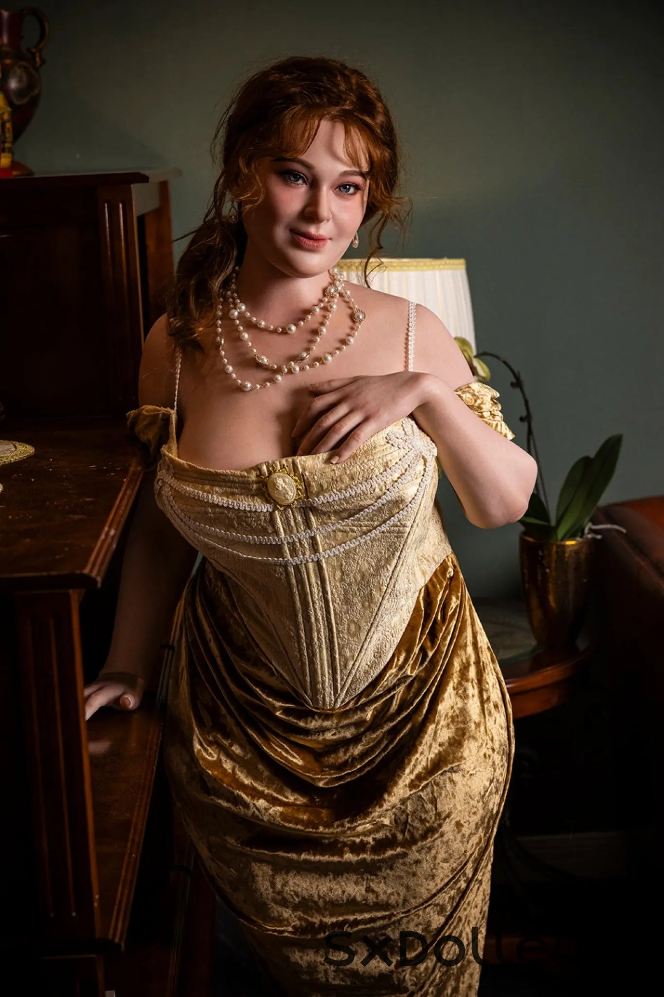 Ivory A (H-Cup) (161cm) | Happy Mature BBW Sex Doll | Starpery H-Cup / 161cm / Brunette Sex Doll