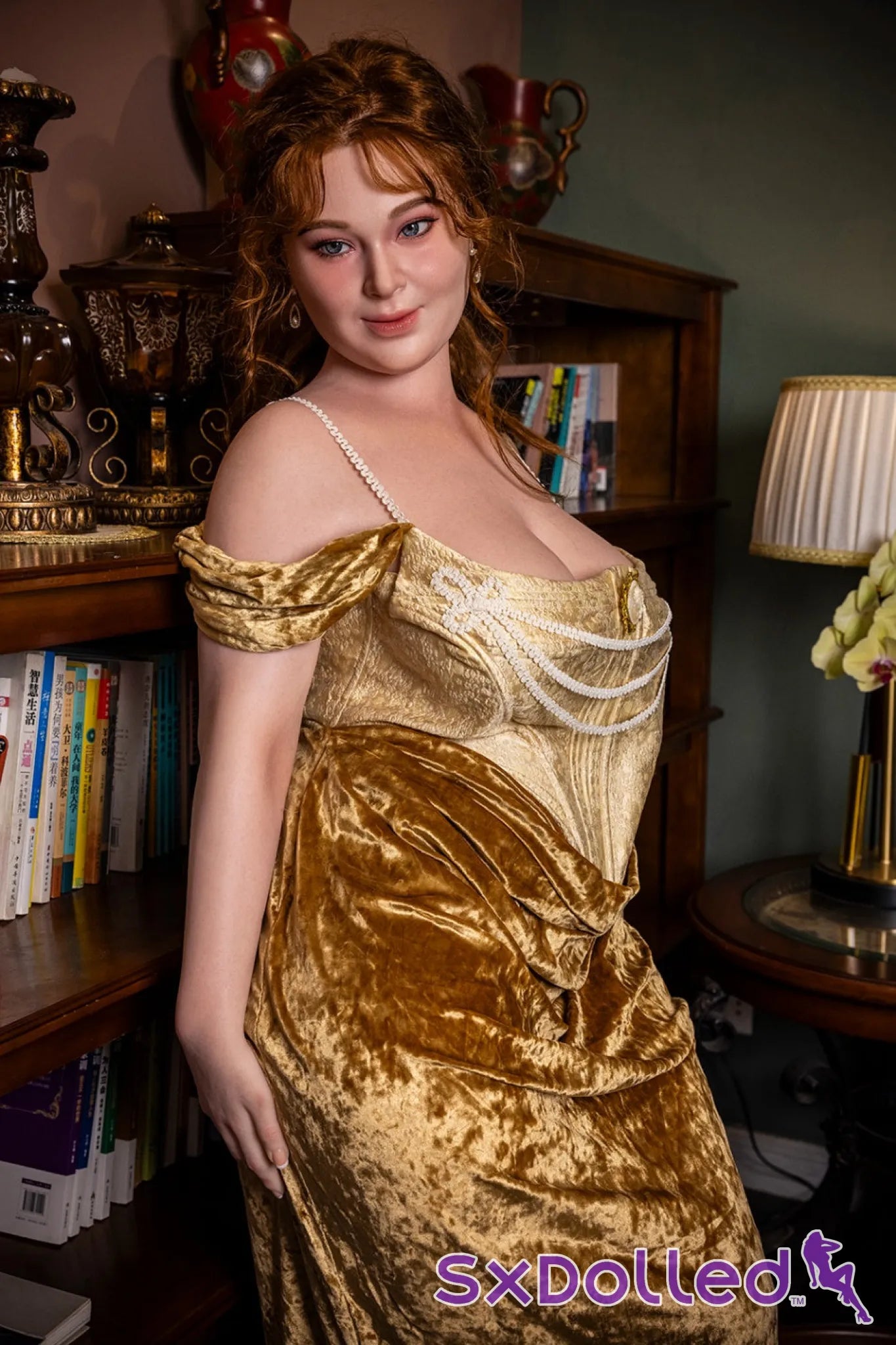 Ivory A (H-Cup) (161cm) | Happy Mature BBW Sex Doll | Starpery H-Cup / 161cm / Brunette Sex Doll