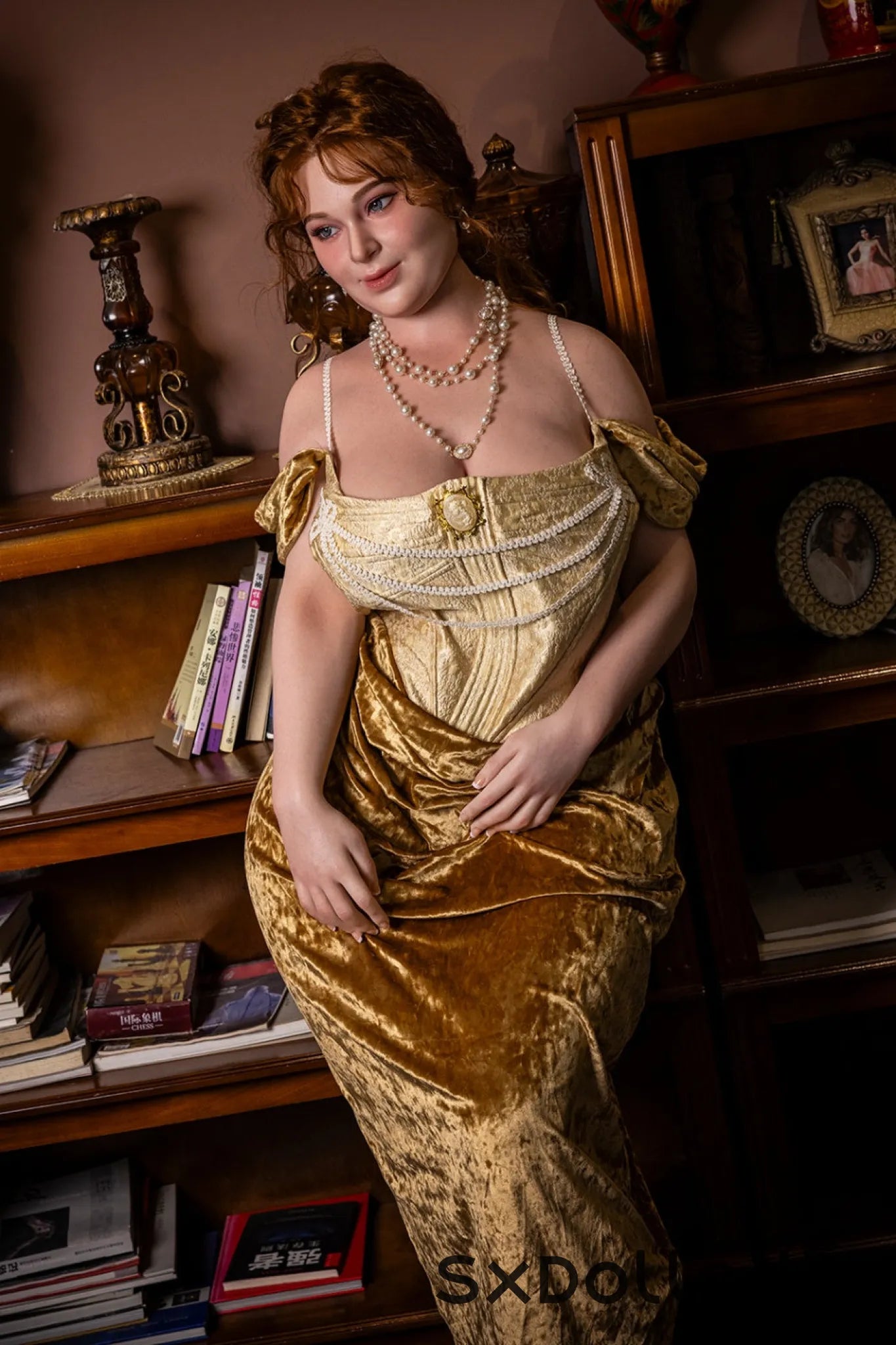 Ivory A (H-Cup) (161cm) | Happy Mature BBW Sex Doll | Starpery H-Cup / 161cm / Brunette Sex Doll