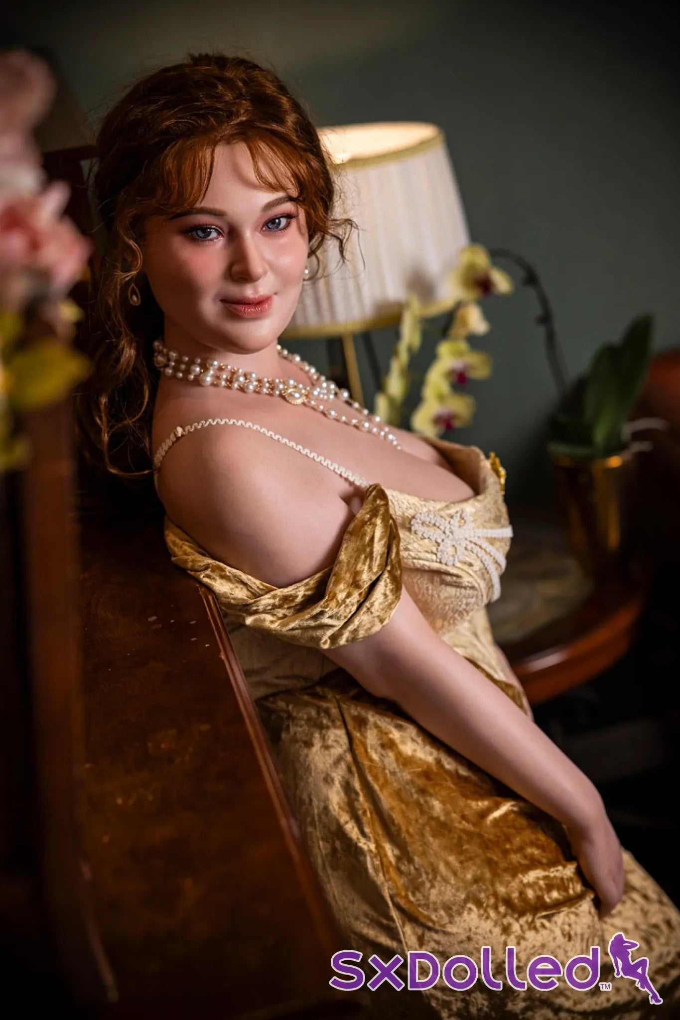 Ivory A (H-Cup) (161cm) | Happy Mature BBW Sex Doll | Starpery H-Cup / 161cm / Brunette Sex Doll