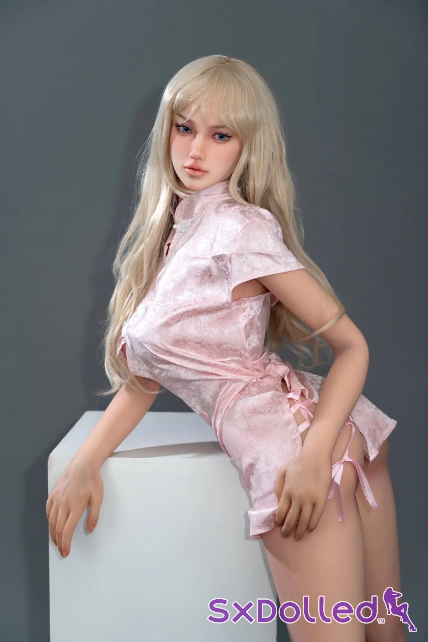 Ivya (E-Cup) (163cm) | Blue Eyed Blonde Asian Sex Doll | XYColo E-Cup / 163cm / Blonde Sex Doll