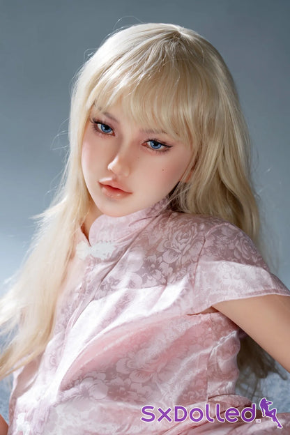 Ivya (E-Cup) (163cm) | Blue Eyed Blonde Asian Sex Doll | XYColo E-Cup / 163cm / Blonde Sex Doll