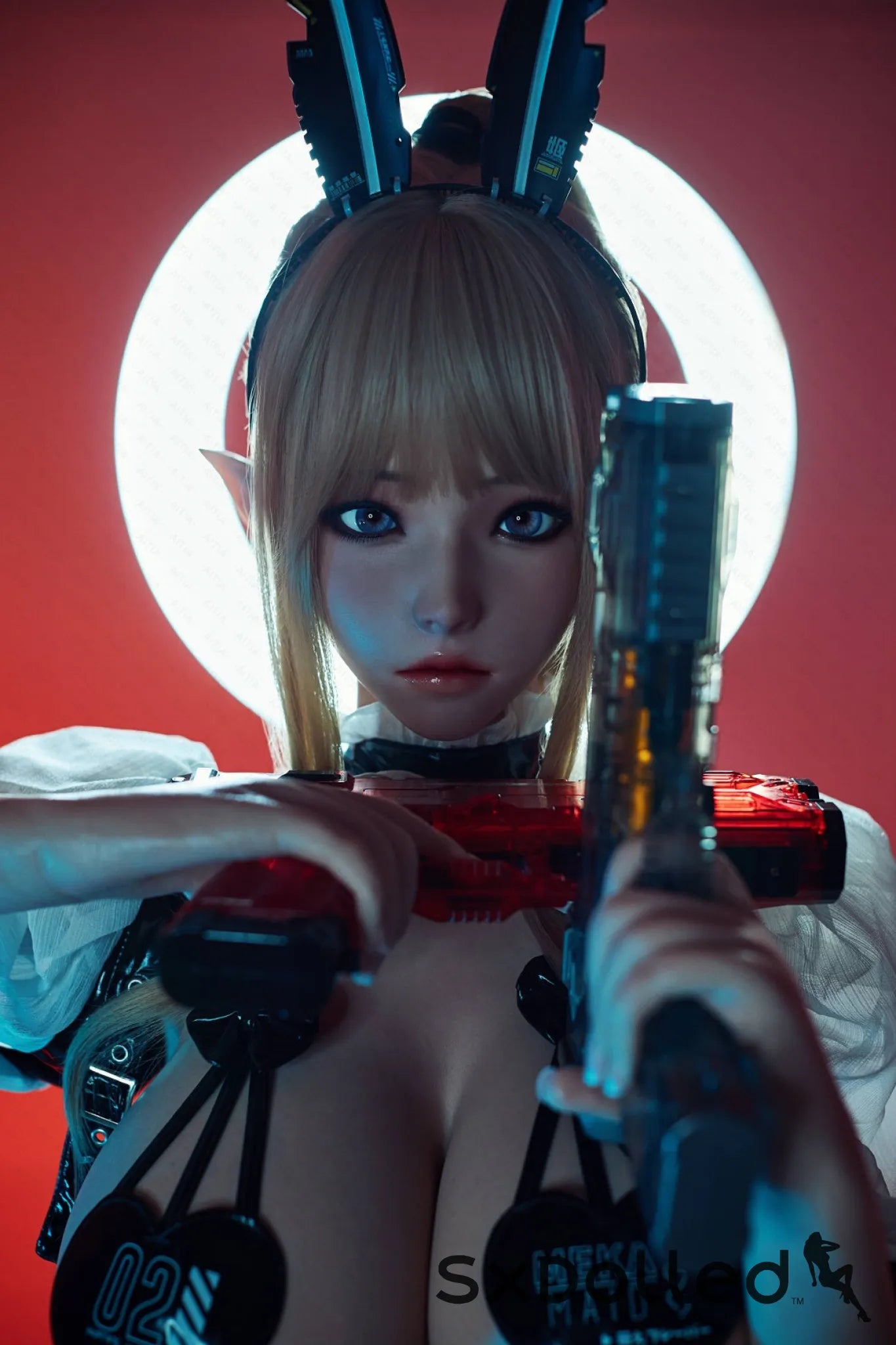 Izumi (M-Cup) (157cm) | Huge Boobs Bunny Cosplay Sex Doll | AITIA M-Cup / 157cm / Blonde Sex Doll