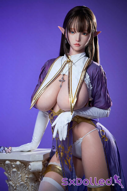 Jalira (M-Cup) (157cm) | Purple Hair Cosplay Asian Sex Doll | AITIA M-Cup / 157cm / Brunette Sex Doll