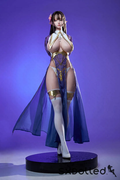 Jalira (M-Cup) (157cm) | Purple Hair Cosplay Asian Sex Doll | AITIA M-Cup / 157cm / Brunette Sex Doll