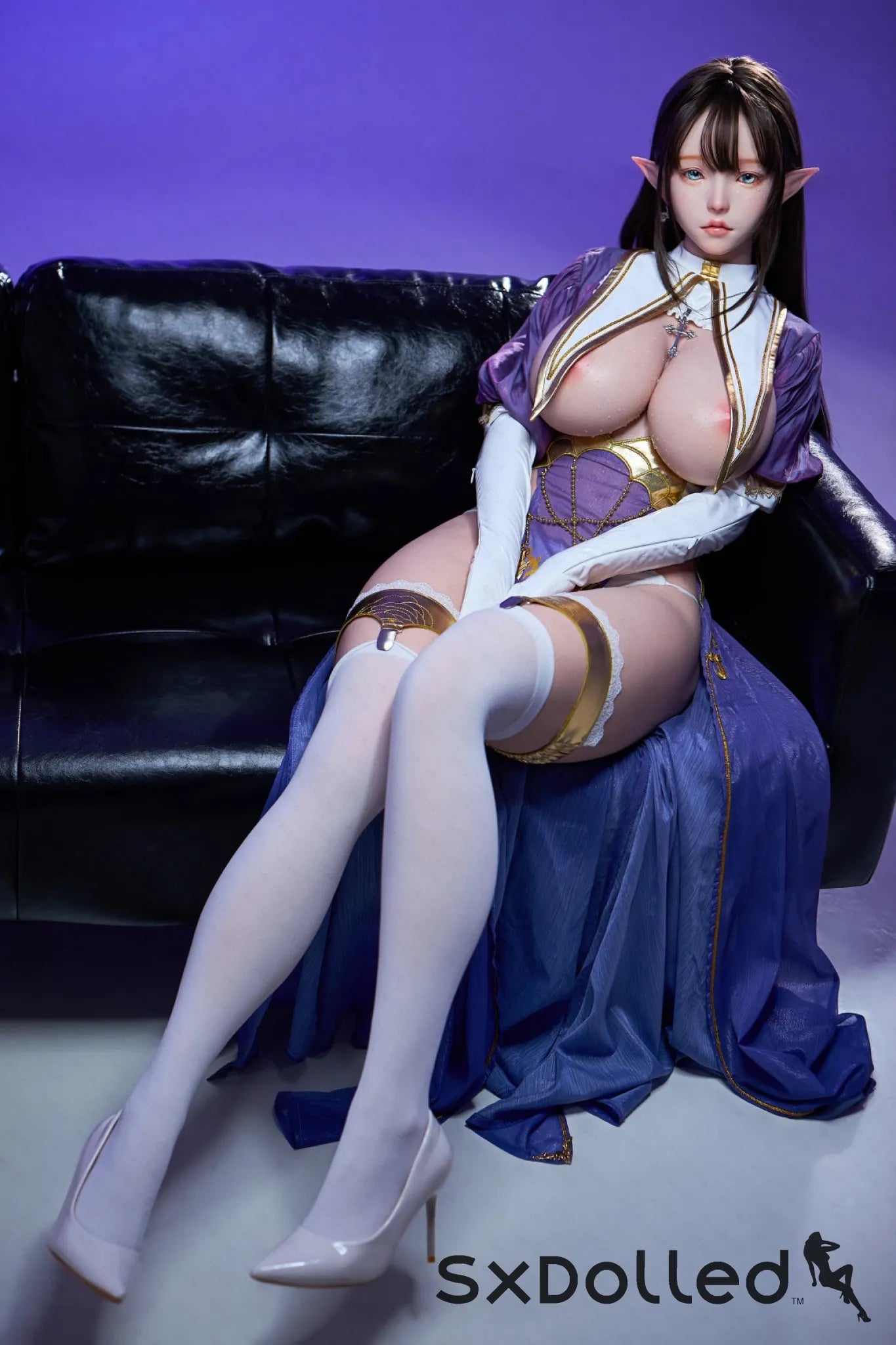 Jalira (M-Cup) (157cm) | Purple Hair Cosplay Asian Sex Doll | AITIA M-Cup / 157cm / Brunette Sex Doll