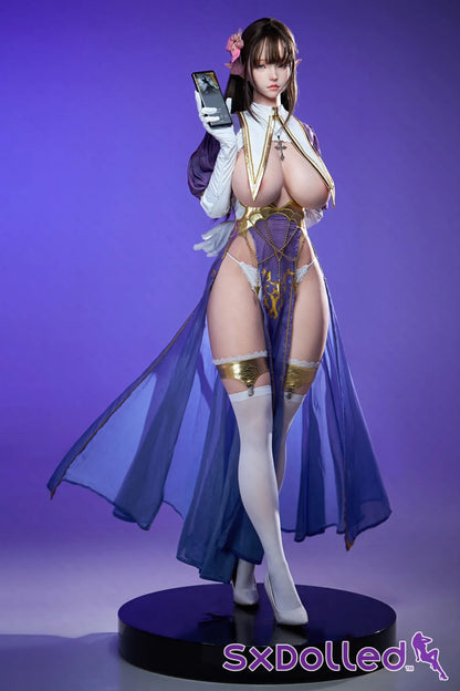 Jalira (M-Cup) (157cm) | Purple Hair Cosplay Asian Sex Doll | AITIA M-Cup / 157cm / Brunette Sex Doll