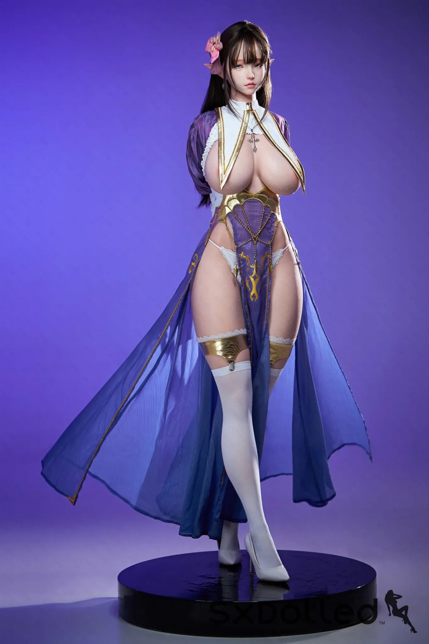 Jalira (M-Cup) (157cm) | Purple Hair Cosplay Asian Sex Doll | AITIA M-Cup / 157cm / Brunette Sex Doll