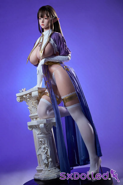 Jalira (M-Cup) (157cm) | Purple Hair Cosplay Asian Sex Doll | AITIA M-Cup / 157cm / Brunette Sex Doll