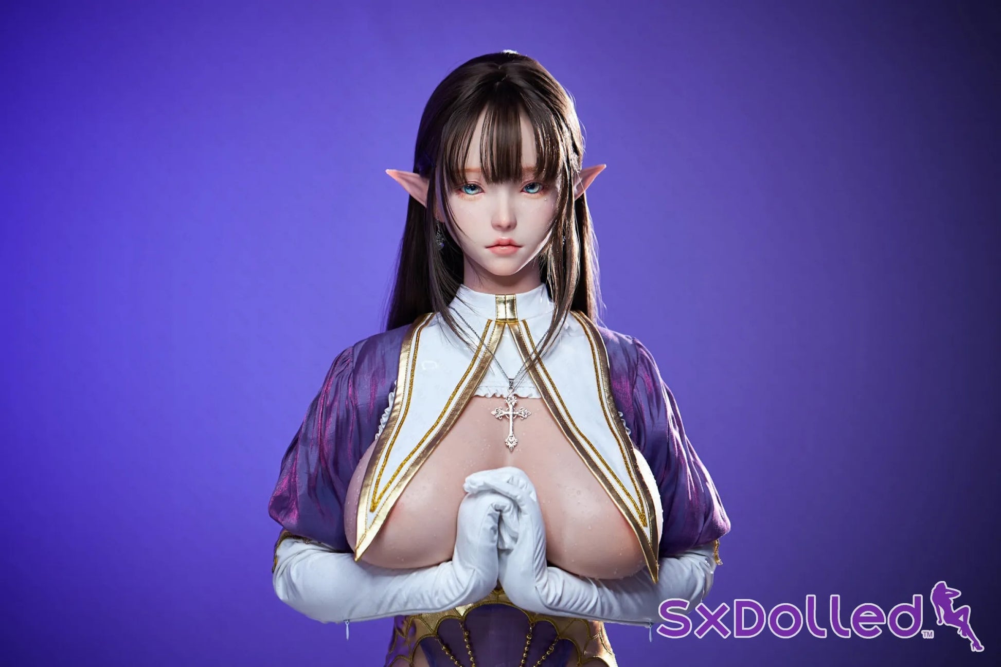 Jalira (M-Cup) (157cm) | Purple Hair Cosplay Asian Sex Doll | AITIA M-Cup / 157cm / Brunette Sex Doll