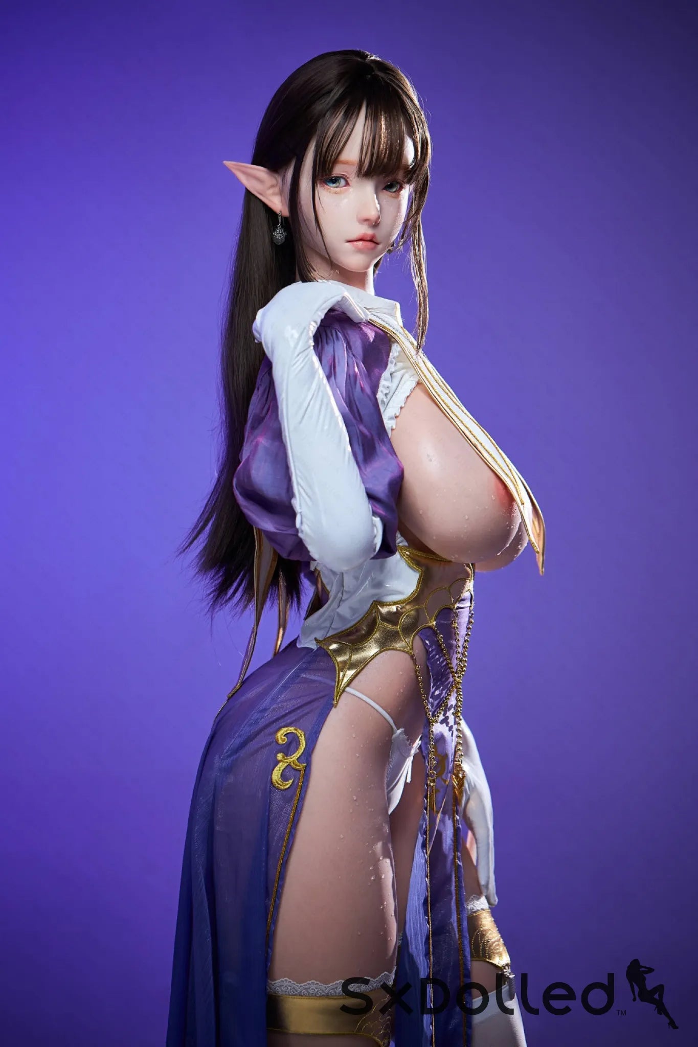 Jalira (M-Cup) (157cm) | Purple Hair Cosplay Asian Sex Doll | AITIA M-Cup / 157cm / Brunette Sex Doll