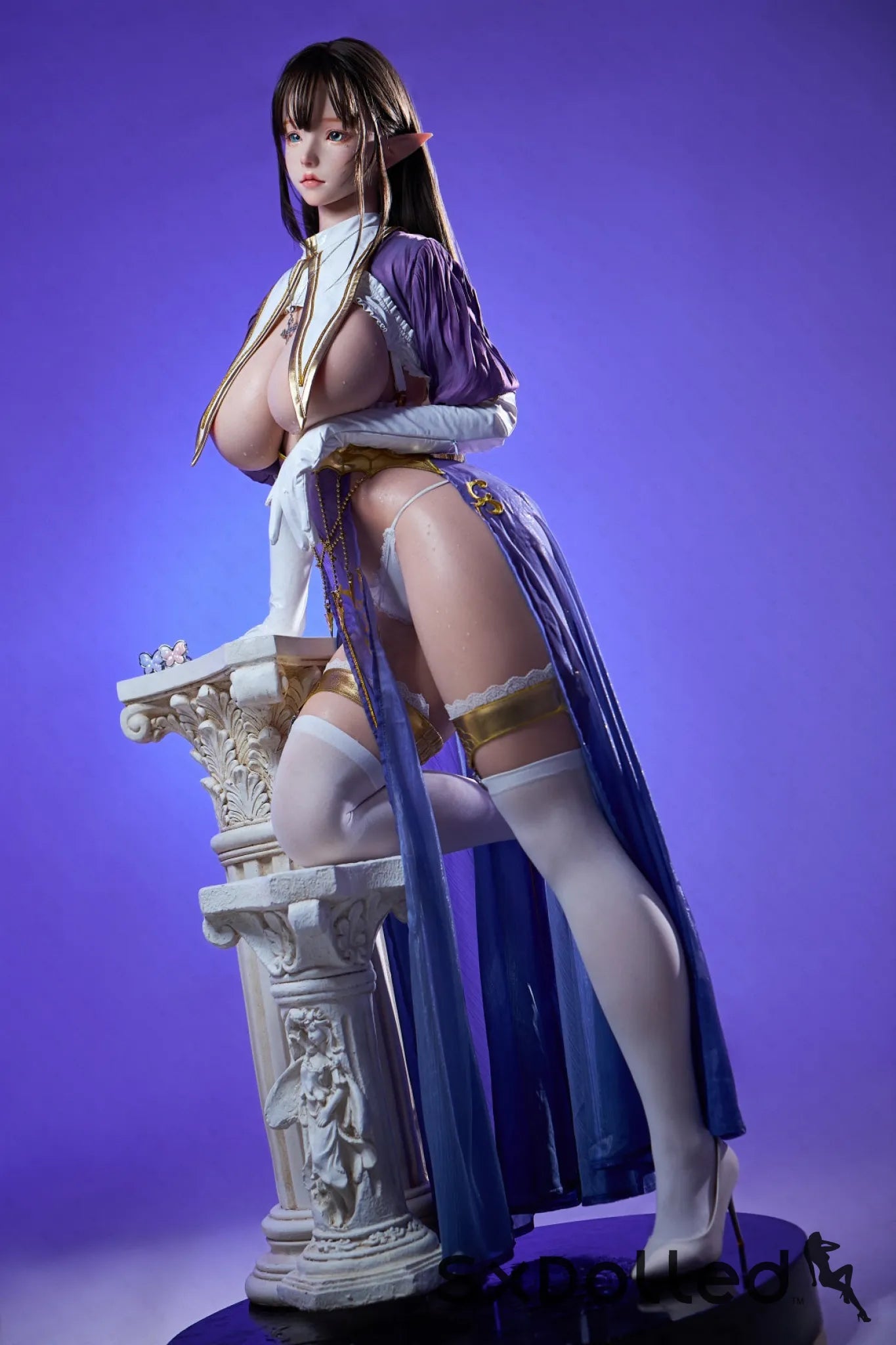 Jalira (M-Cup) (157cm) | Purple Hair Cosplay Asian Sex Doll | AITIA M-Cup / 157cm / Brunette Sex Doll